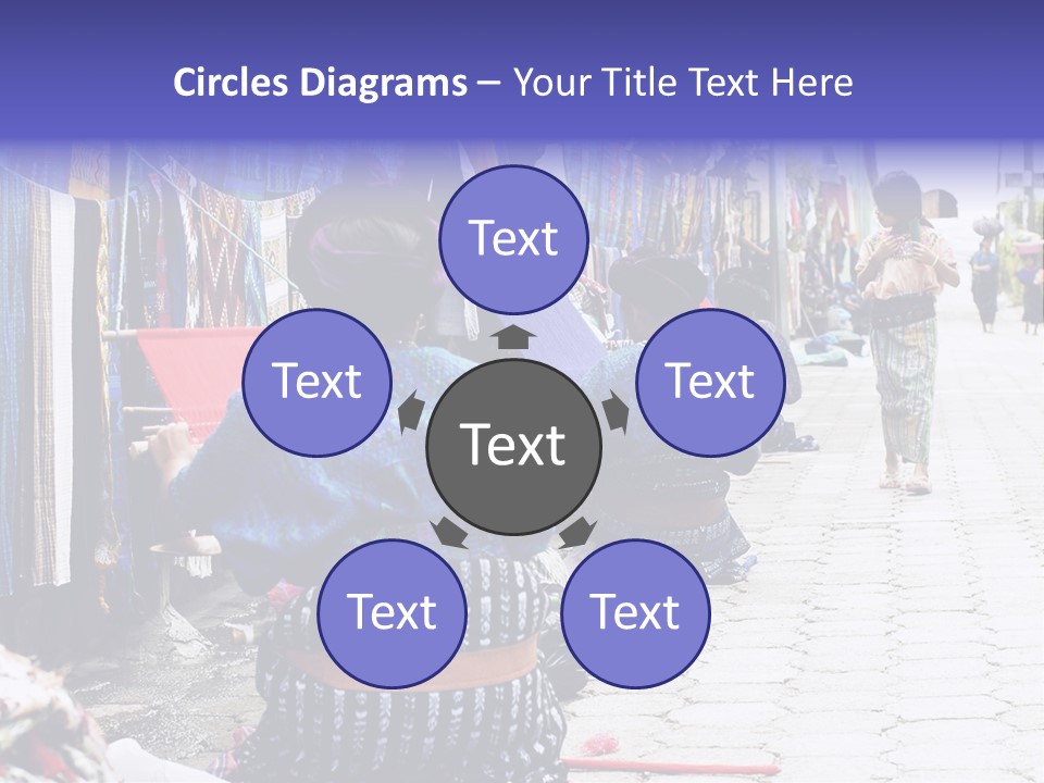 Lake Atitlan, Guatemala PowerPoint Template