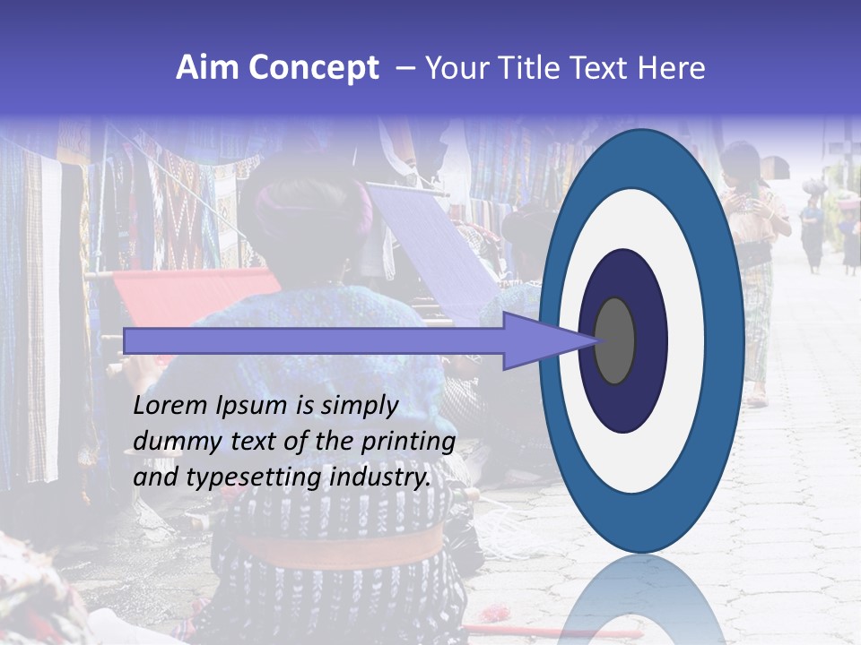 Lake Atitlan, Guatemala PowerPoint Template