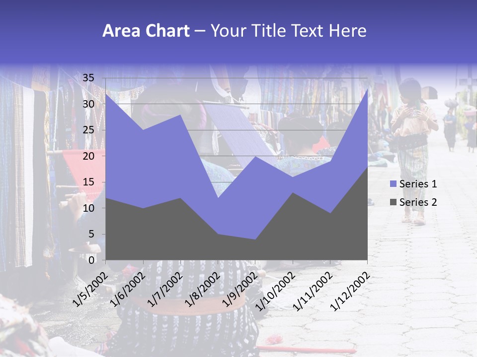 Lake Atitlan, Guatemala PowerPoint Template