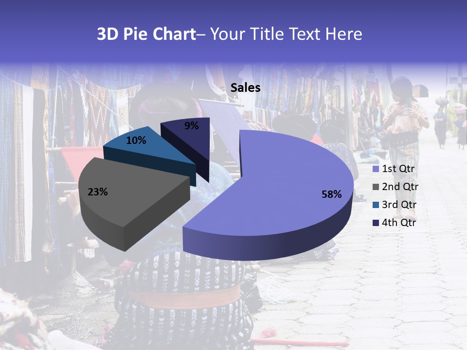 Lake Atitlan, Guatemala PowerPoint Template