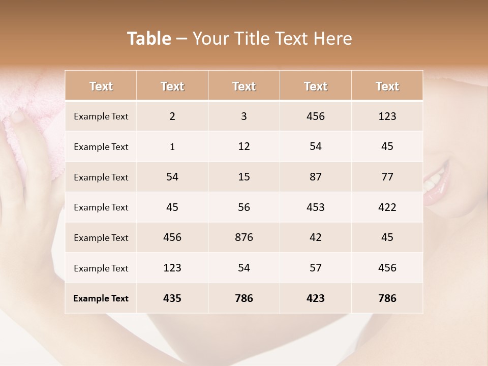 Give A Hand PowerPoint Template