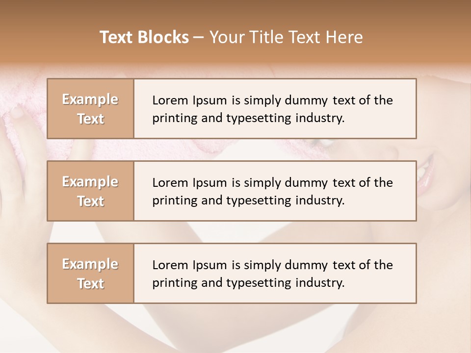 Give A Hand PowerPoint Template