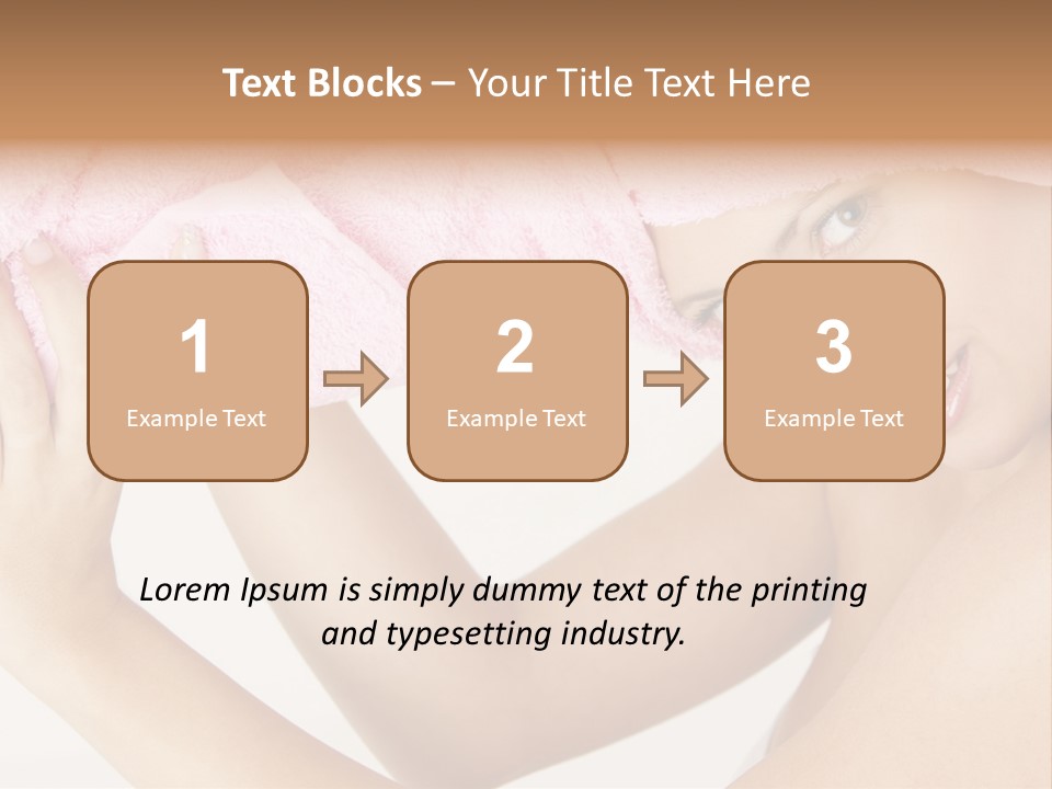 Give A Hand PowerPoint Template