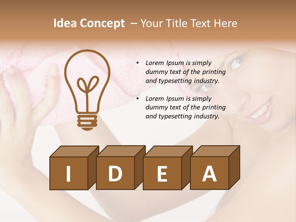 Give A Hand PowerPoint Template