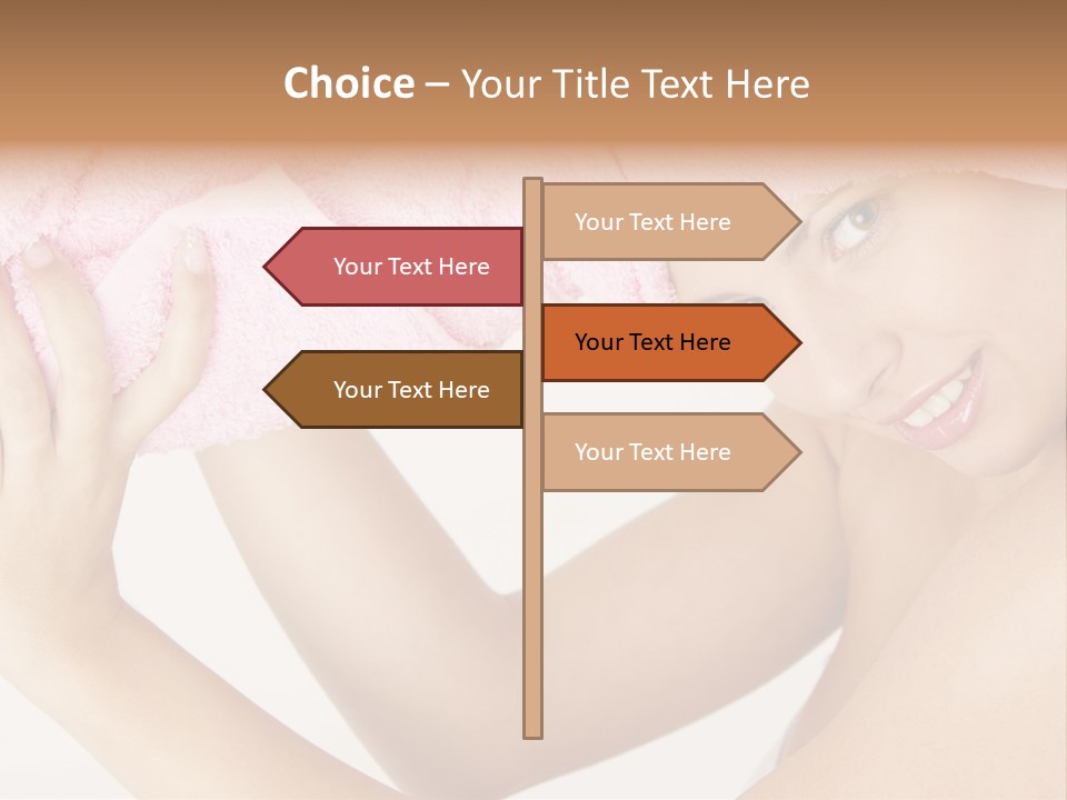 Give A Hand PowerPoint Template