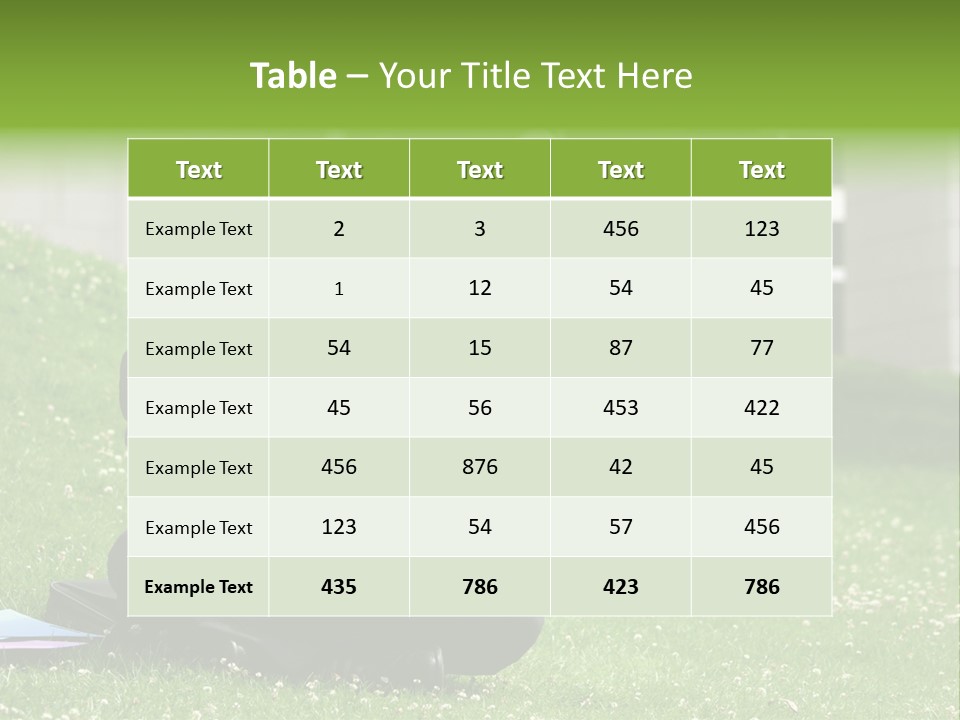 Business Man With Laptop And Notebook Working In The Park In Front Of Office Building PowerPoint Template