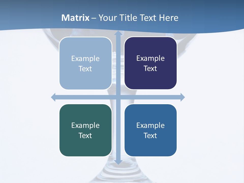 An Elegant Display Of Blueberries In A Fruit Cup. PowerPoint Template
