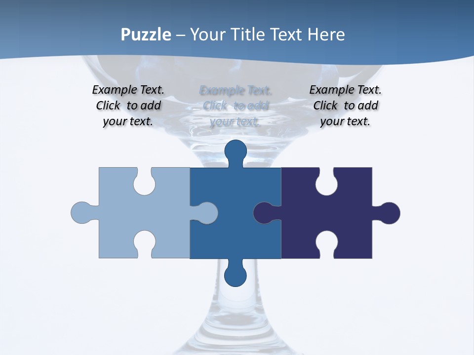 An Elegant Display Of Blueberries In A Fruit Cup. PowerPoint Template