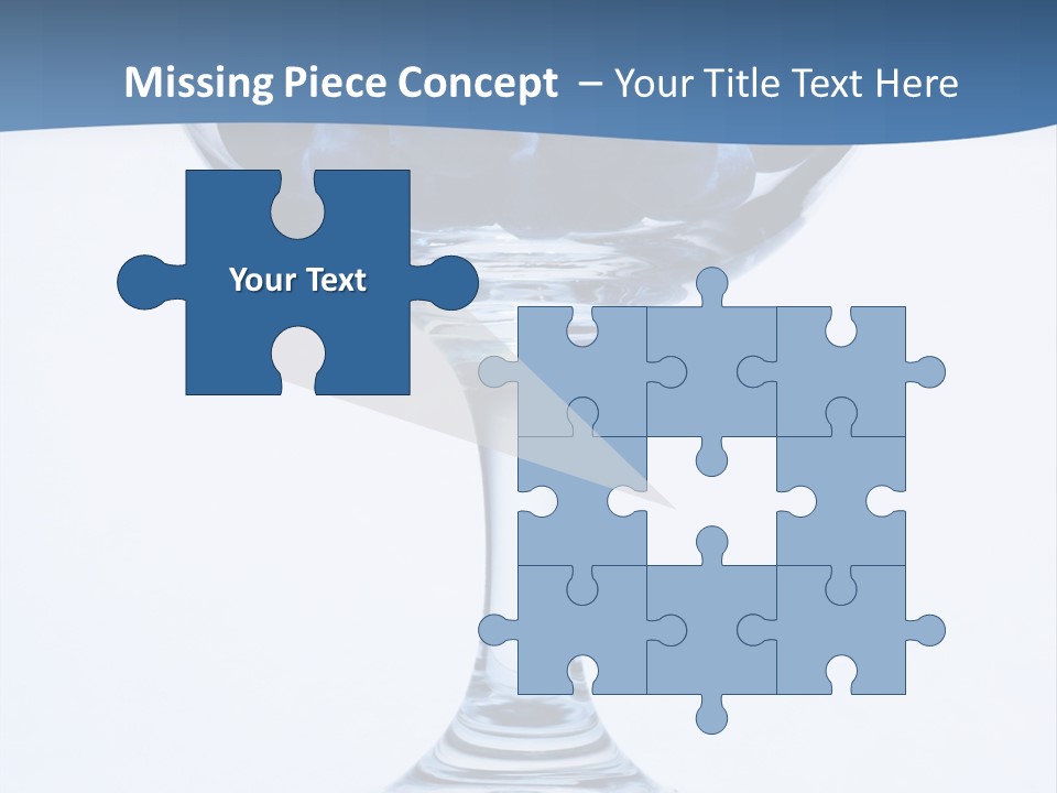 An Elegant Display Of Blueberries In A Fruit Cup. PowerPoint Template