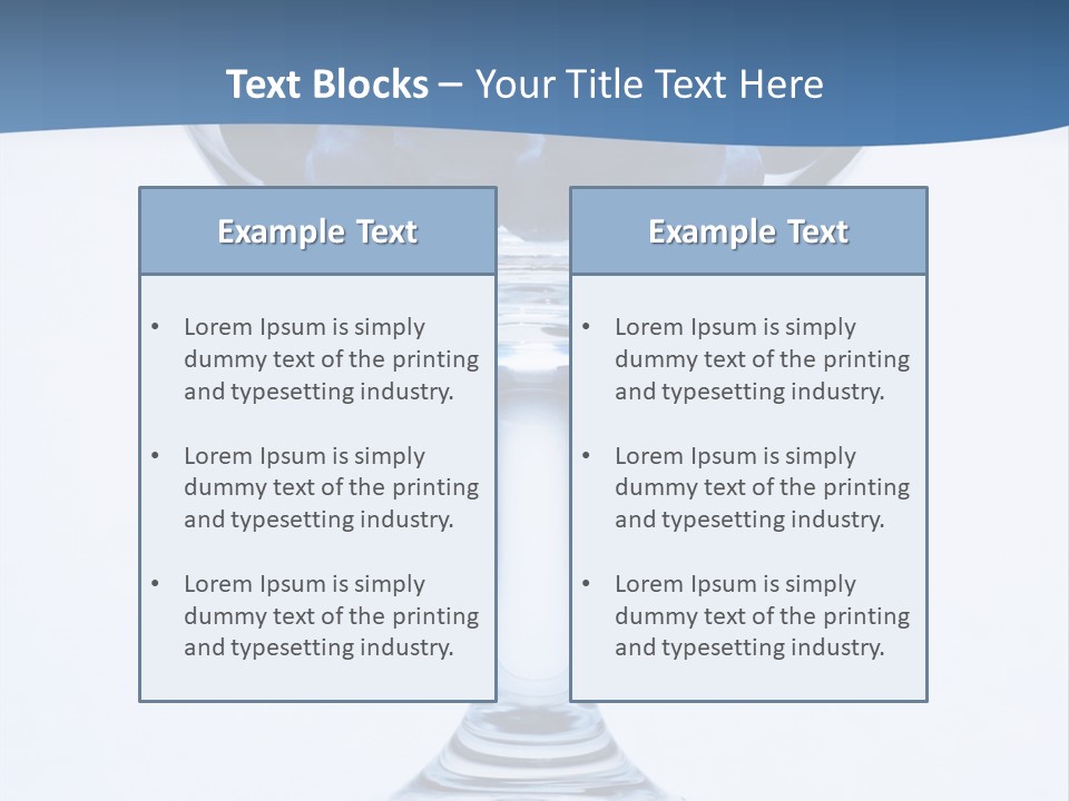 An Elegant Display Of Blueberries In A Fruit Cup. PowerPoint Template