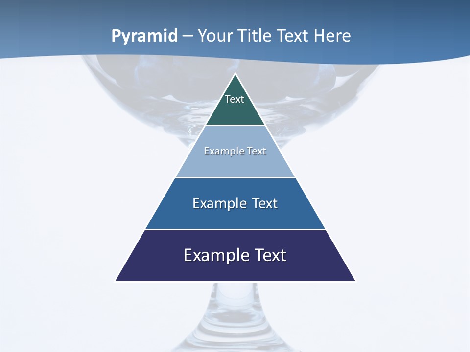 An Elegant Display Of Blueberries In A Fruit Cup. PowerPoint Template