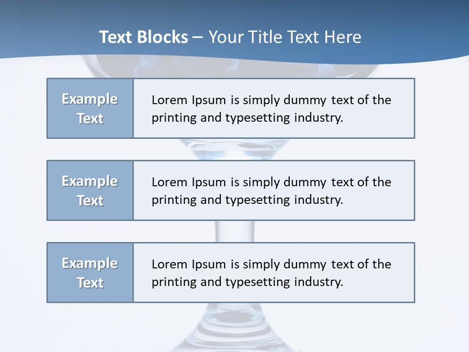 An Elegant Display Of Blueberries In A Fruit Cup. PowerPoint Template