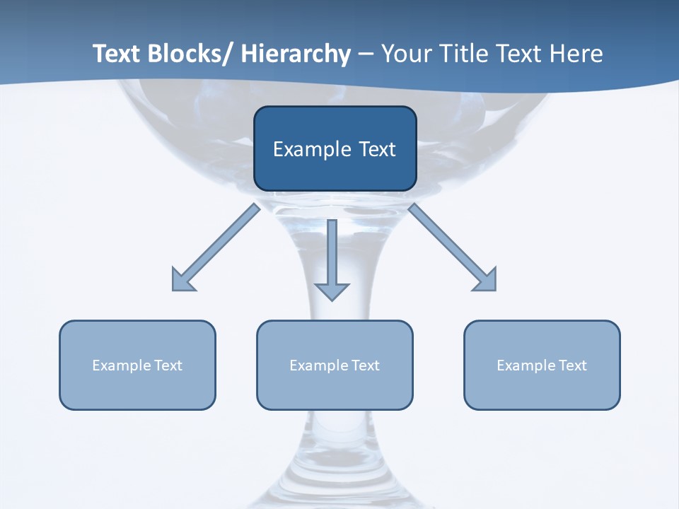 An Elegant Display Of Blueberries In A Fruit Cup. PowerPoint Template