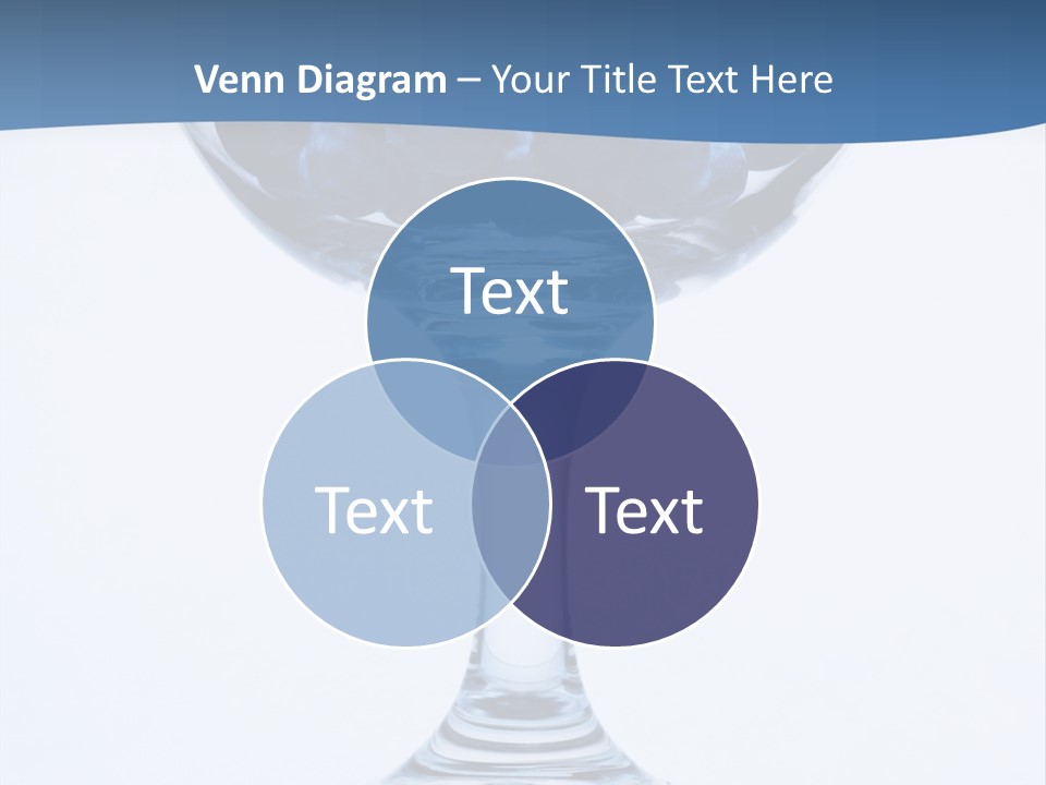 An Elegant Display Of Blueberries In A Fruit Cup. PowerPoint Template