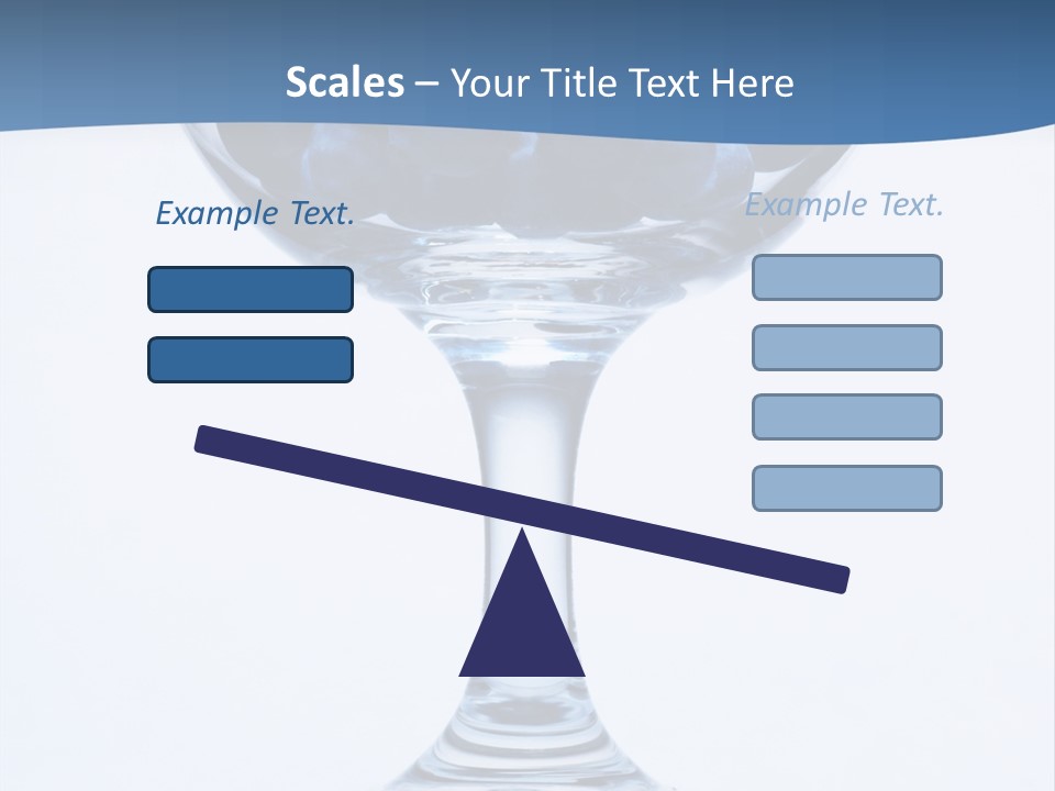 An Elegant Display Of Blueberries In A Fruit Cup. PowerPoint Template