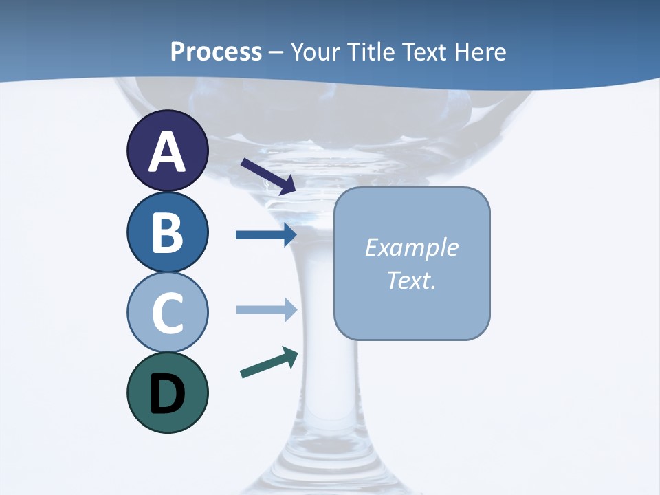 An Elegant Display Of Blueberries In A Fruit Cup. PowerPoint Template