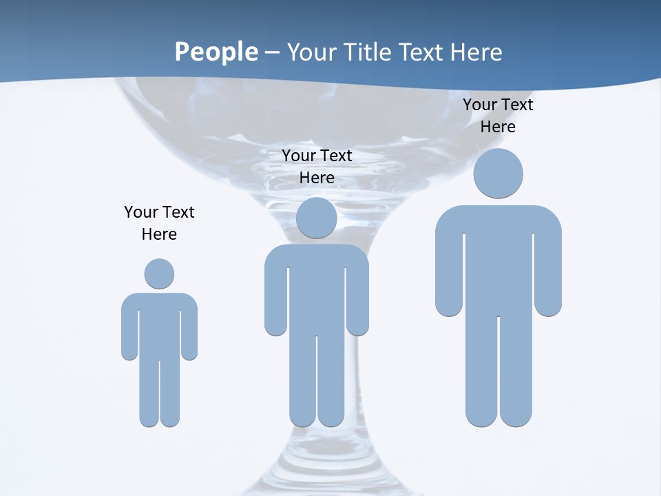 An Elegant Display Of Blueberries In A Fruit Cup. PowerPoint Template