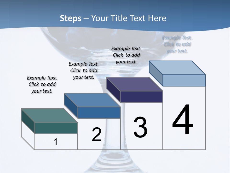 An Elegant Display Of Blueberries In A Fruit Cup. PowerPoint Template