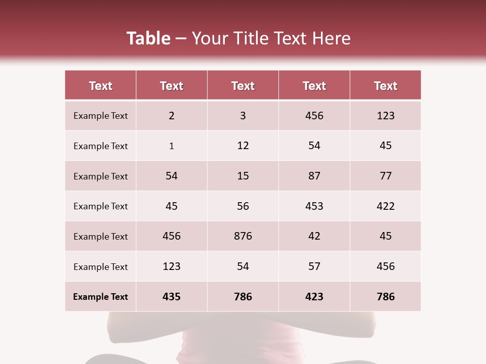 Mid  Multiethnic Woman Sitting In Namaste Position On Exercise Mat With Eyes Closed And Hands At Heart Center. PowerPoint Template