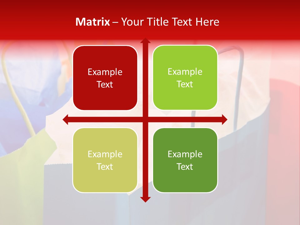 A Shot Of A Bunch Of Colorful Shopping Bags PowerPoint Template