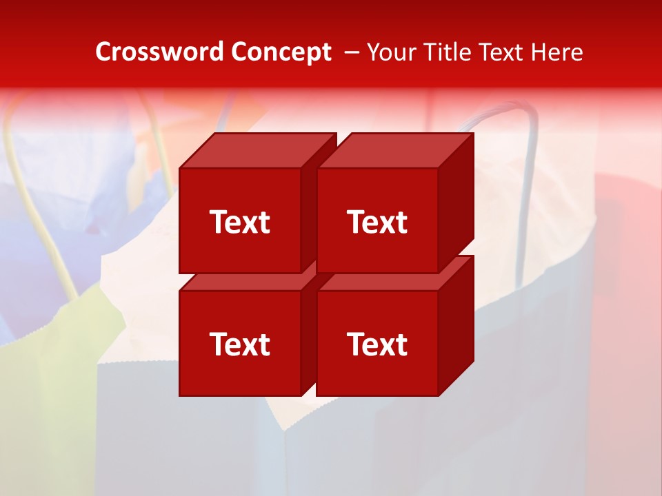 A Shot Of A Bunch Of Colorful Shopping Bags PowerPoint Template