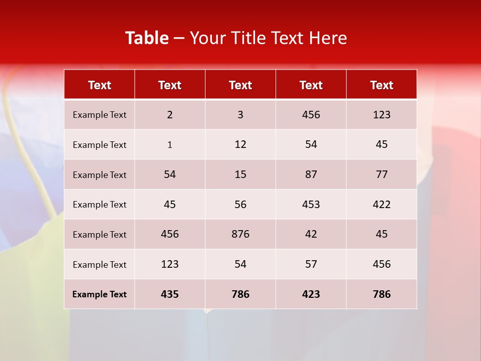 A Shot Of A Bunch Of Colorful Shopping Bags PowerPoint Template