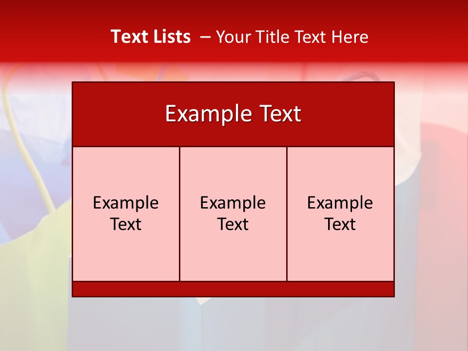 A Shot Of A Bunch Of Colorful Shopping Bags PowerPoint Template
