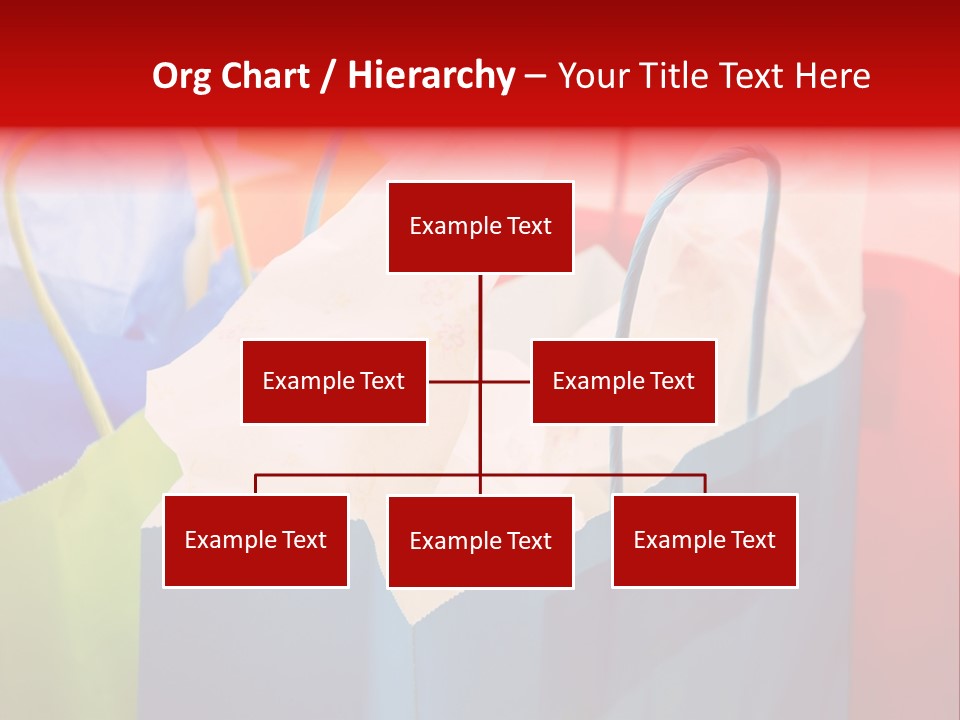 A Shot Of A Bunch Of Colorful Shopping Bags PowerPoint Template