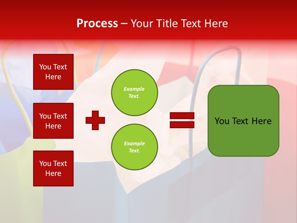 A Shot Of A Bunch Of Colorful Shopping Bags PowerPoint Template