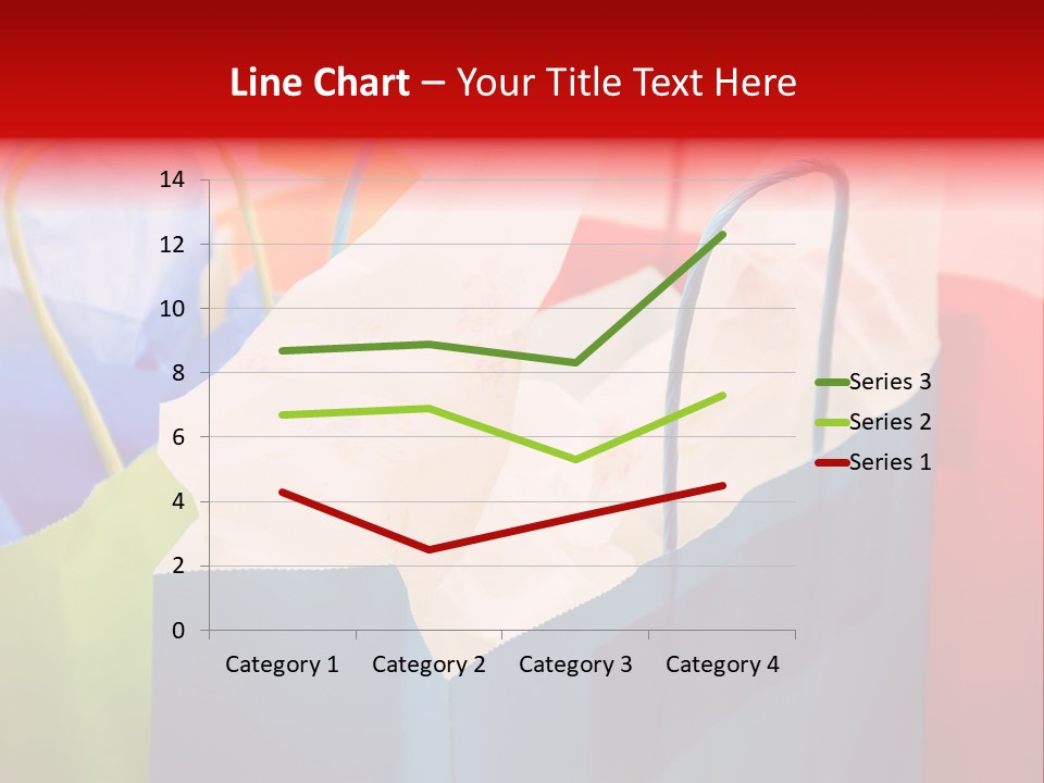 A Shot Of A Bunch Of Colorful Shopping Bags PowerPoint Template