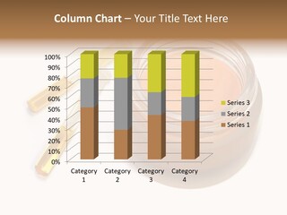 Test-Tubes And Tonal Cream PowerPoint Template