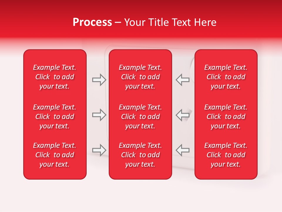 An Australian Power Outlet On A White Background. PowerPoint Template