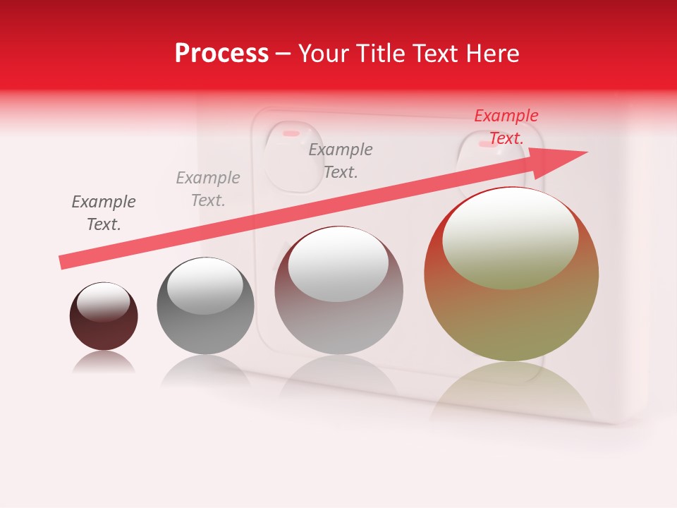 An Australian Power Outlet On A White Background. PowerPoint Template