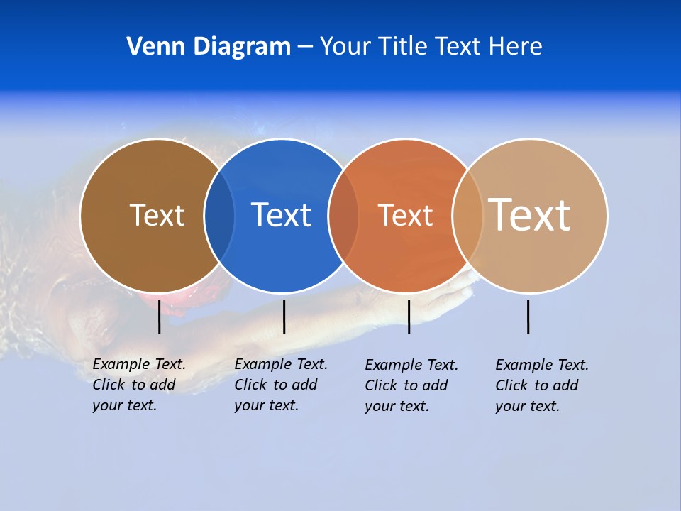 Healthy Lifestyle: This Swimmer Is Winning The Contest PowerPoint Template