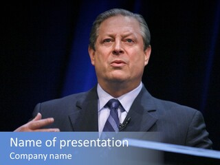 Al Gore PowerPoint Template