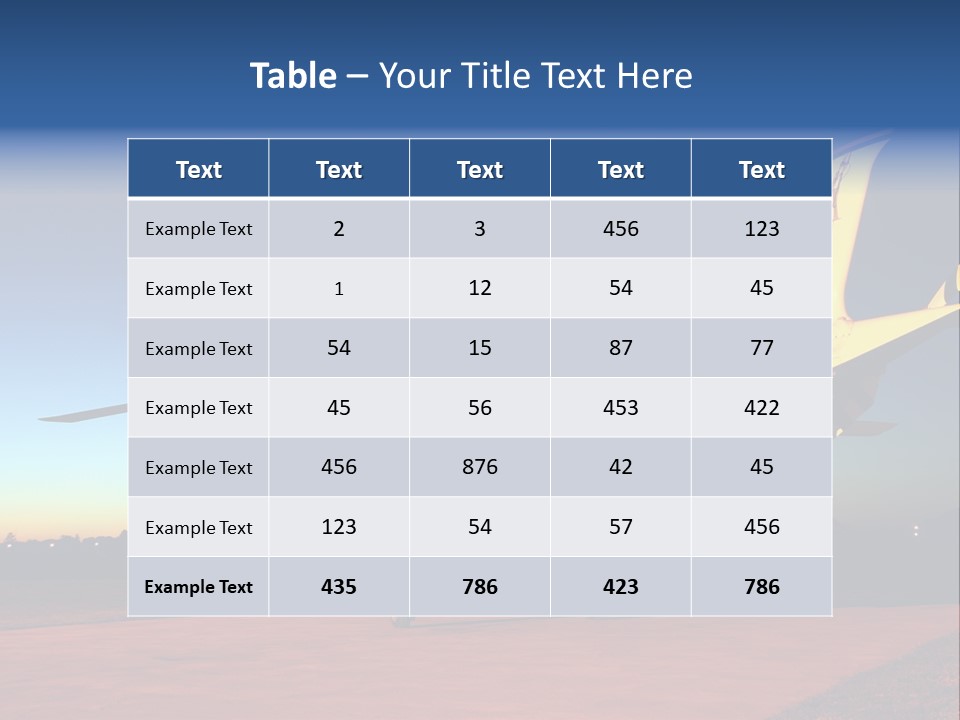 Helicopter Waiting For Takeoff At Sunrise PowerPoint Template