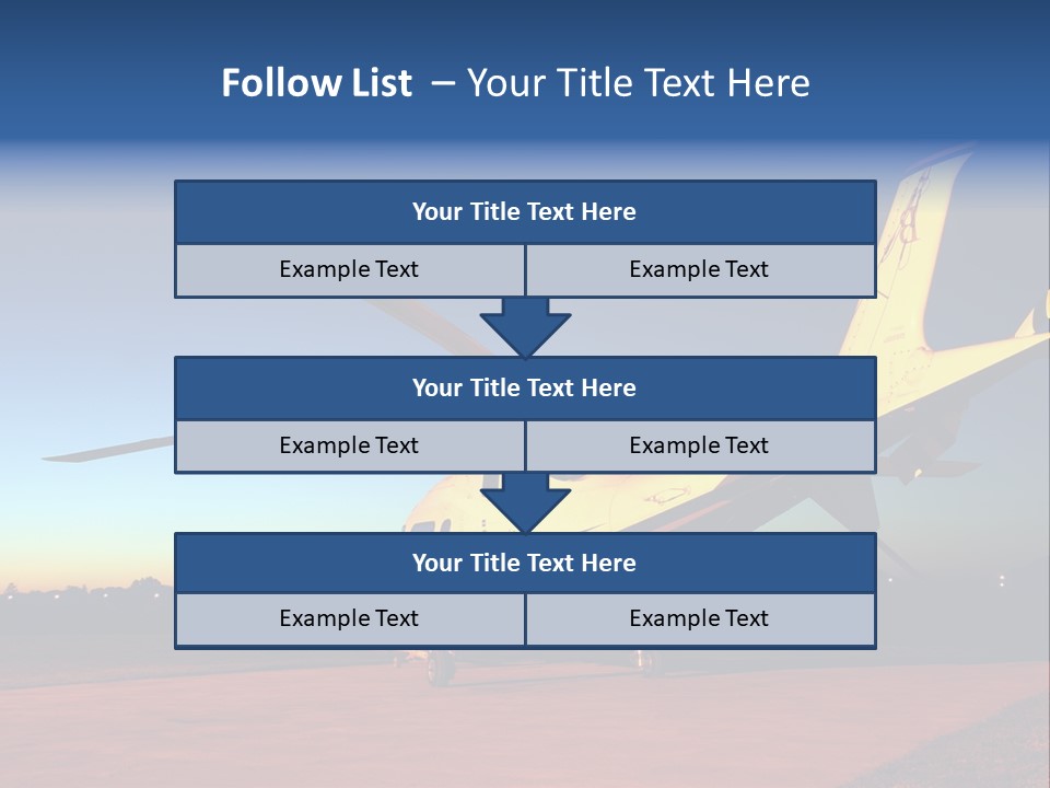 Helicopter Waiting For Takeoff At Sunrise PowerPoint Template