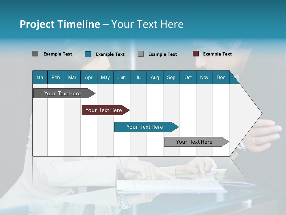 Office Life: Young Salesclerk Talking To A Customer PowerPoint Template