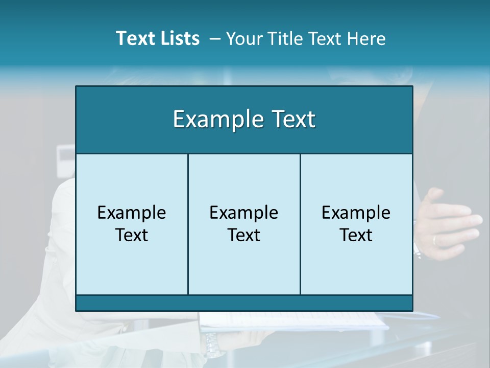 Office Life: Young Salesclerk Talking To A Customer PowerPoint Template