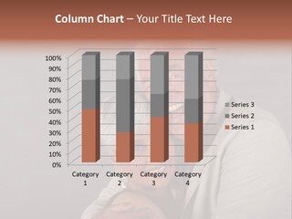 A Man And A Woman Are Smiling For The Camera PowerPoint Template