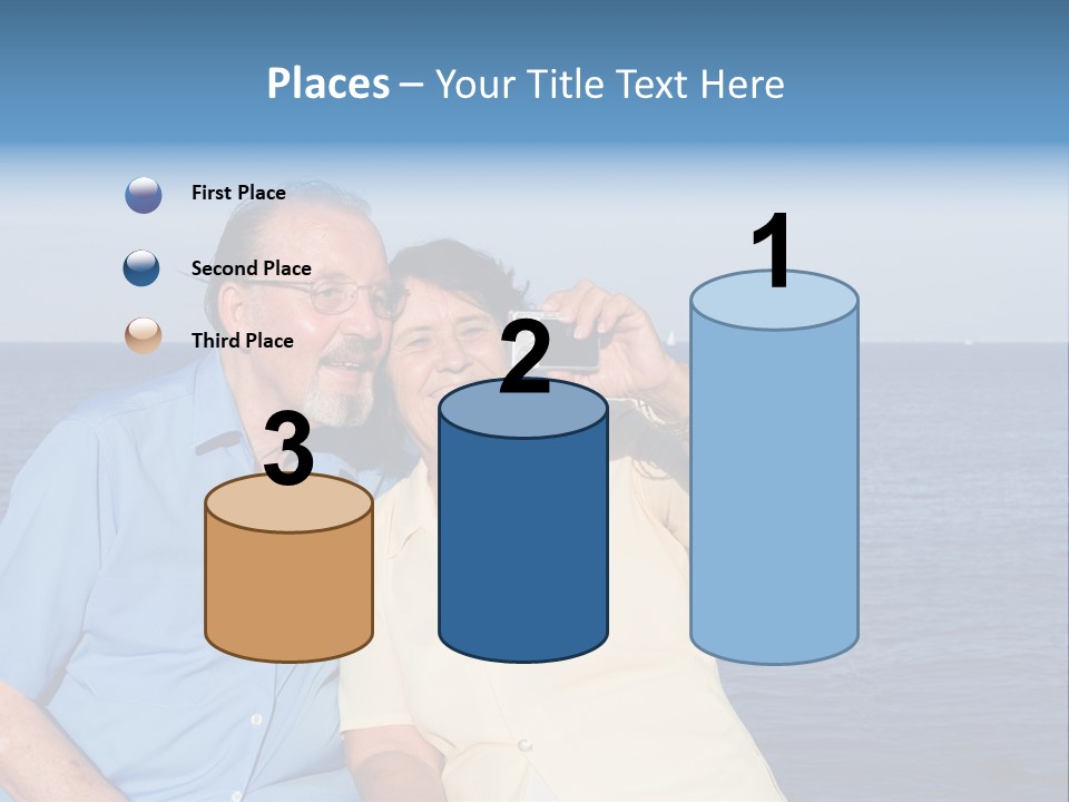 Seniors Taking Photo PowerPoint Template