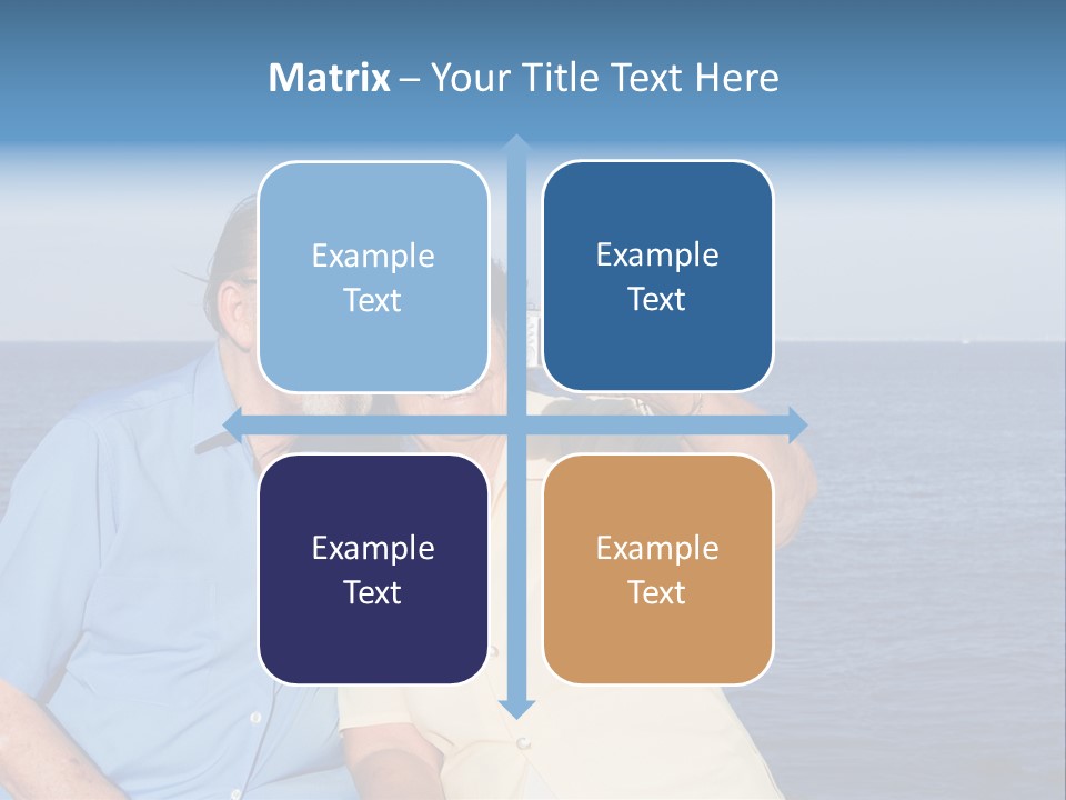 Seniors Taking Photo PowerPoint Template