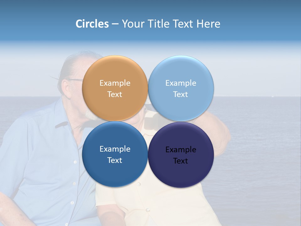 Seniors Taking Photo PowerPoint Template