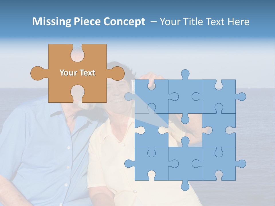 Seniors Taking Photo PowerPoint Template