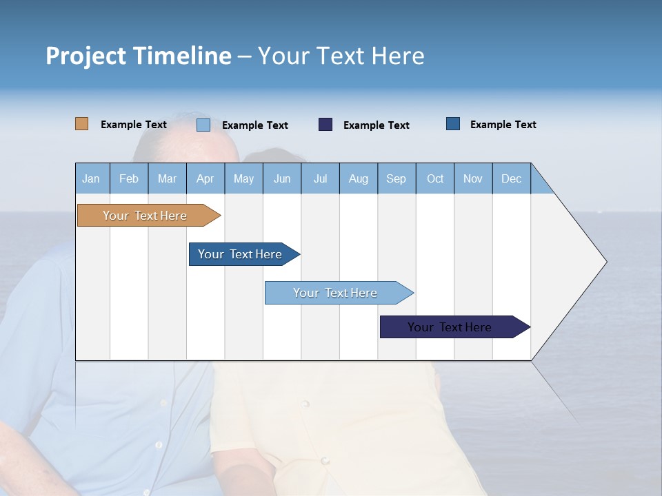 Seniors Taking Photo PowerPoint Template