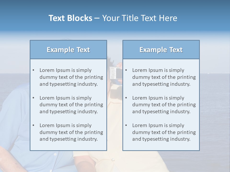 Seniors Taking Photo PowerPoint Template