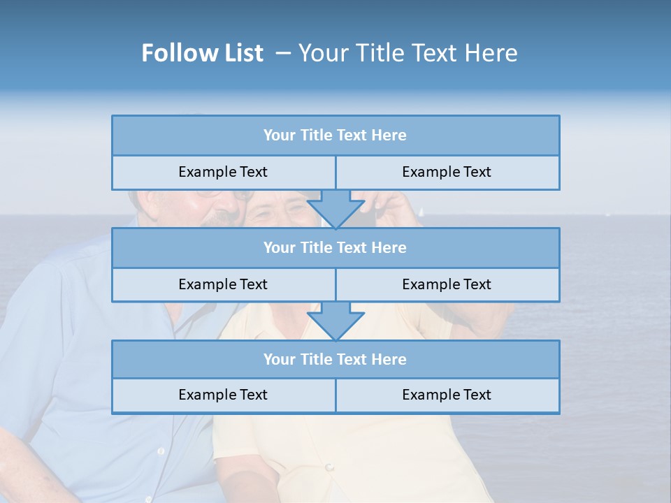 Seniors Taking Photo PowerPoint Template