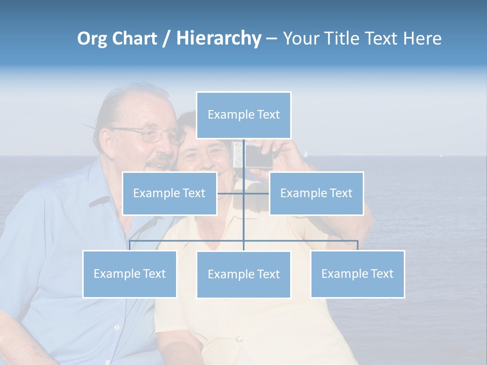 Seniors Taking Photo PowerPoint Template