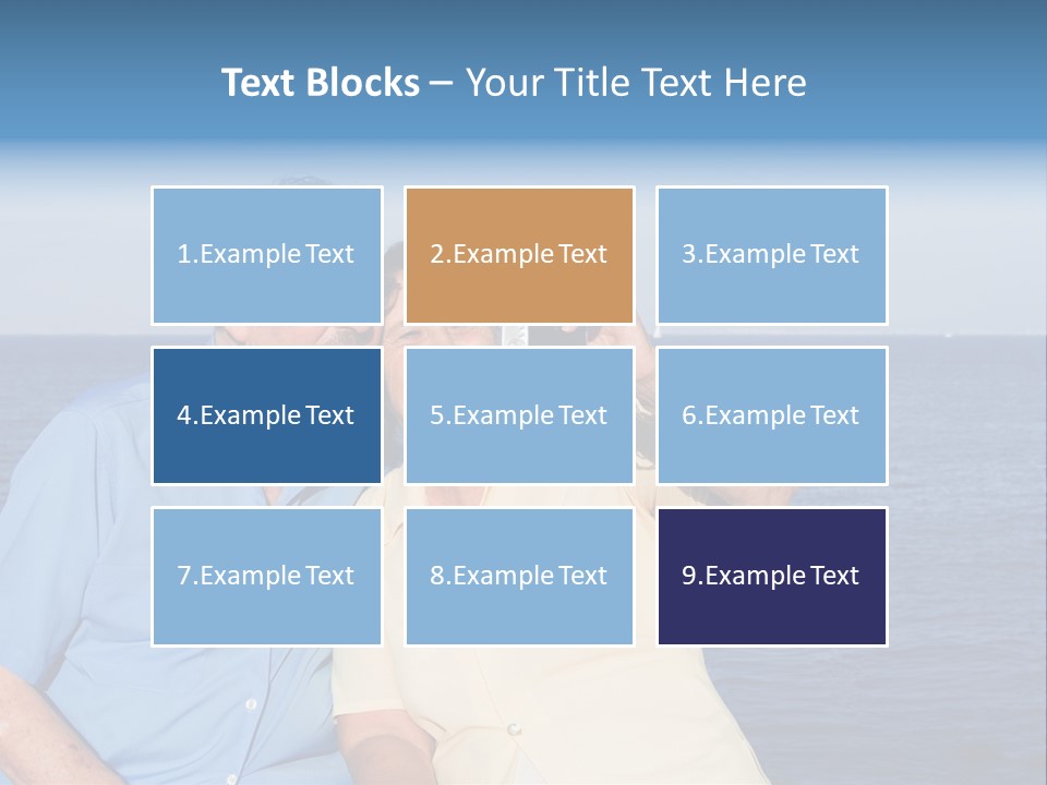 Seniors Taking Photo PowerPoint Template