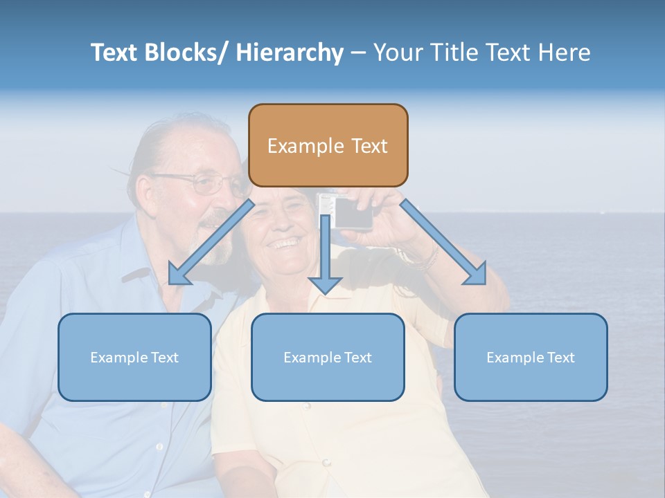 Seniors Taking Photo PowerPoint Template